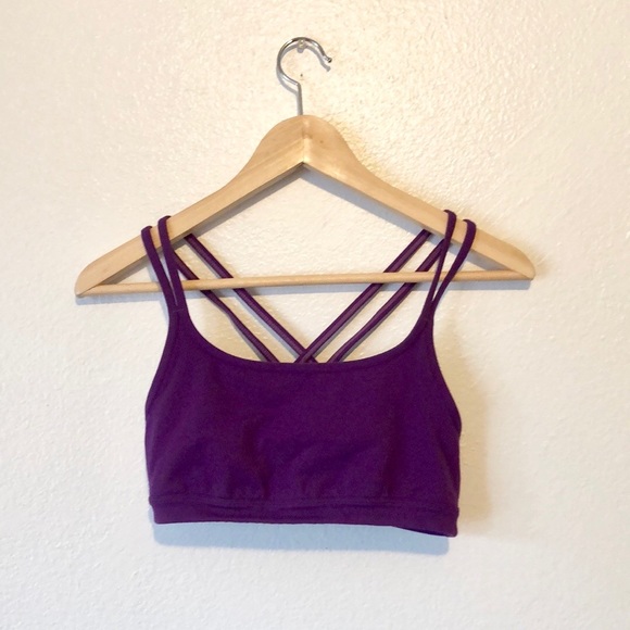 Athleta Other - 5 for 25!! Athleta strappy back purple sports bra